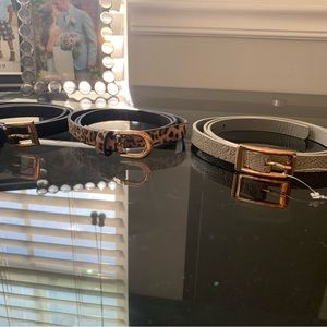 Lulus Belt Set of 3 NWT!